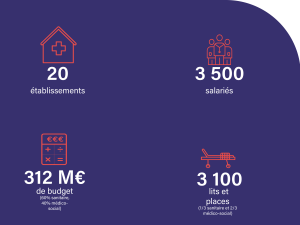 les chiffres clés de l'hospitalité en 2025 20 établissements, 3 500 salariés, 312 millions d'euros de budget, 3 100 lits et places